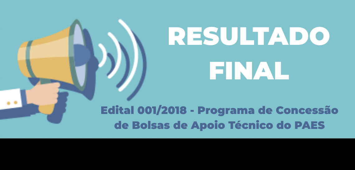 Prefeitura de Ecoporanga divulga RESULTADO FINAL do Edital nº 001/2018 para Programa de Concessão de Bolsas de Apoio Técnico do PAES