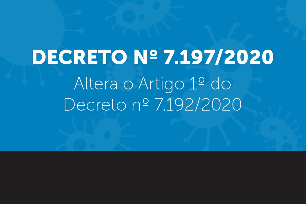 PREFEITURA DE ECOPORANGA EMITE DECRETO Nº 7.197/2020