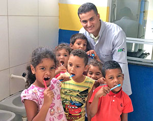 Secretaria de Saúde realiza Campanha de Prevenção Bucal nas escolas Municipal