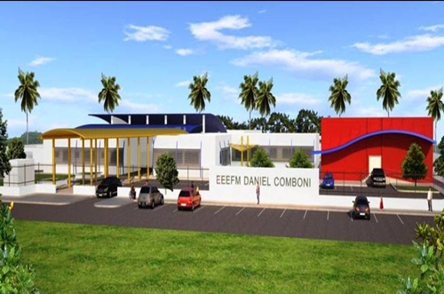 Inauguração da Escola Estadual de Ensino Fundamental “Daniel Comboni”.