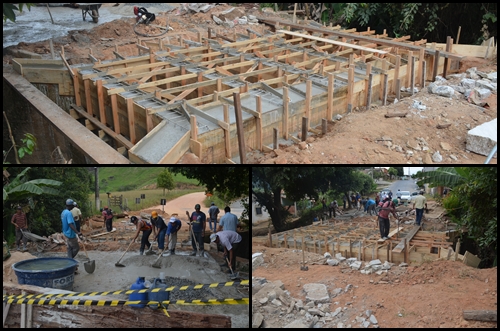 Construção e reformas de pontes no Municipio de Ecoporanga