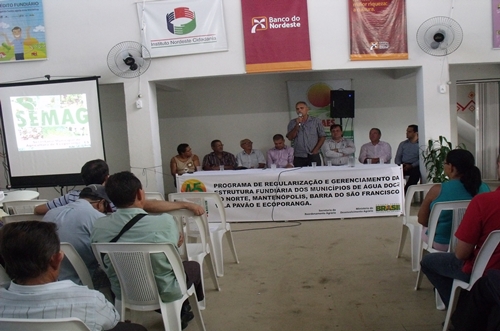 A Prefeitura de Ecoporanga realiza seminário de regularização Fundiária.